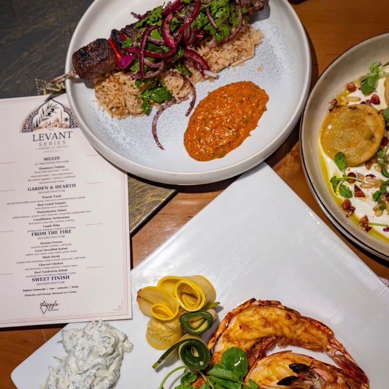The Levant Dinner Schedule