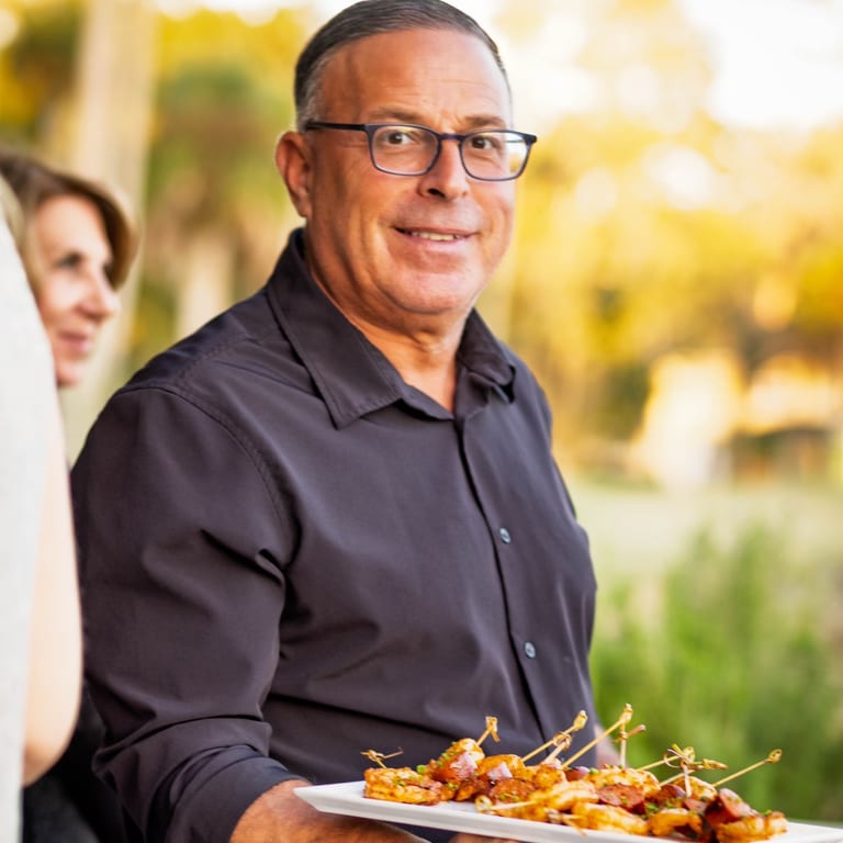 GOOD PARTIES START WITH GOOD FOOD.