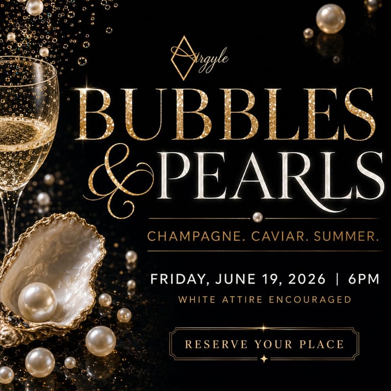 Bubbles & Pearls Summer Party
